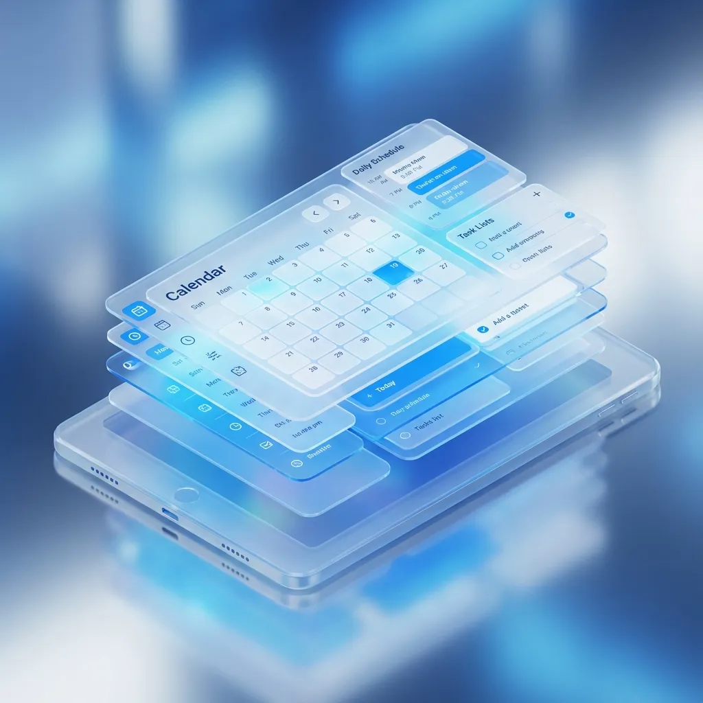 Akıllı Takvim Arayüzü